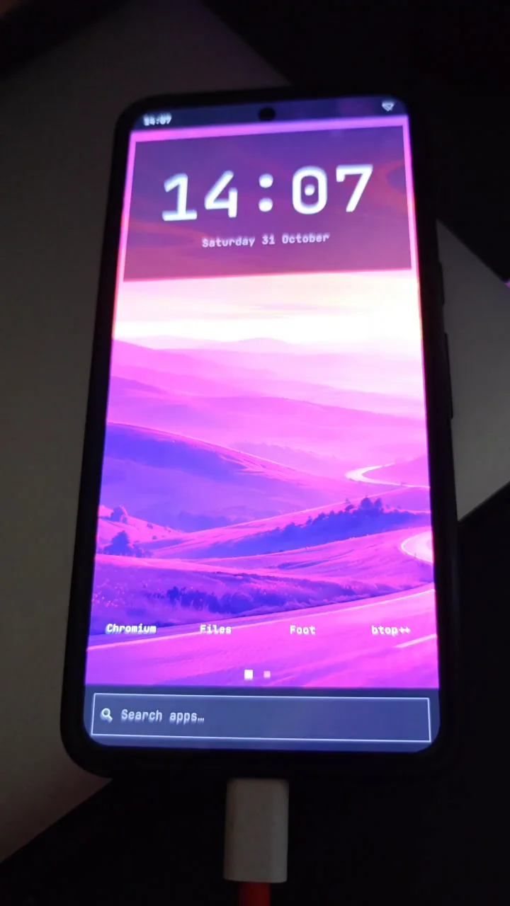Η αρχική οθόνη σε Pixel 8 Pro